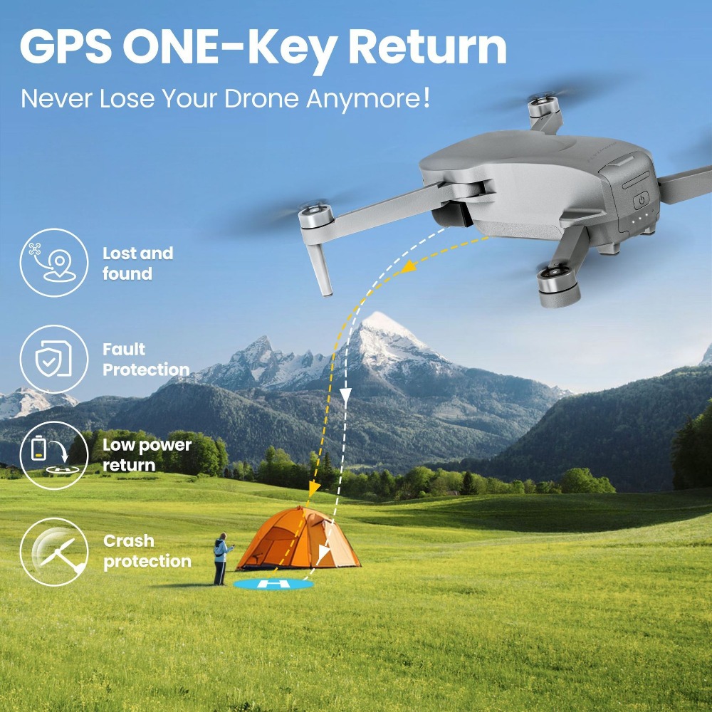 โดรน Global MiniX! กล้อง 4K UH - Drone Camera 4K บทวิจารณ์และราคา