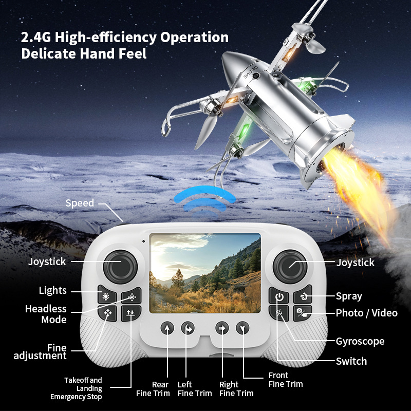 โดรน OZ X6 รุ่น Rocket พร้อมหน - Drone Camera Hd บทวิจารณ์และราคา