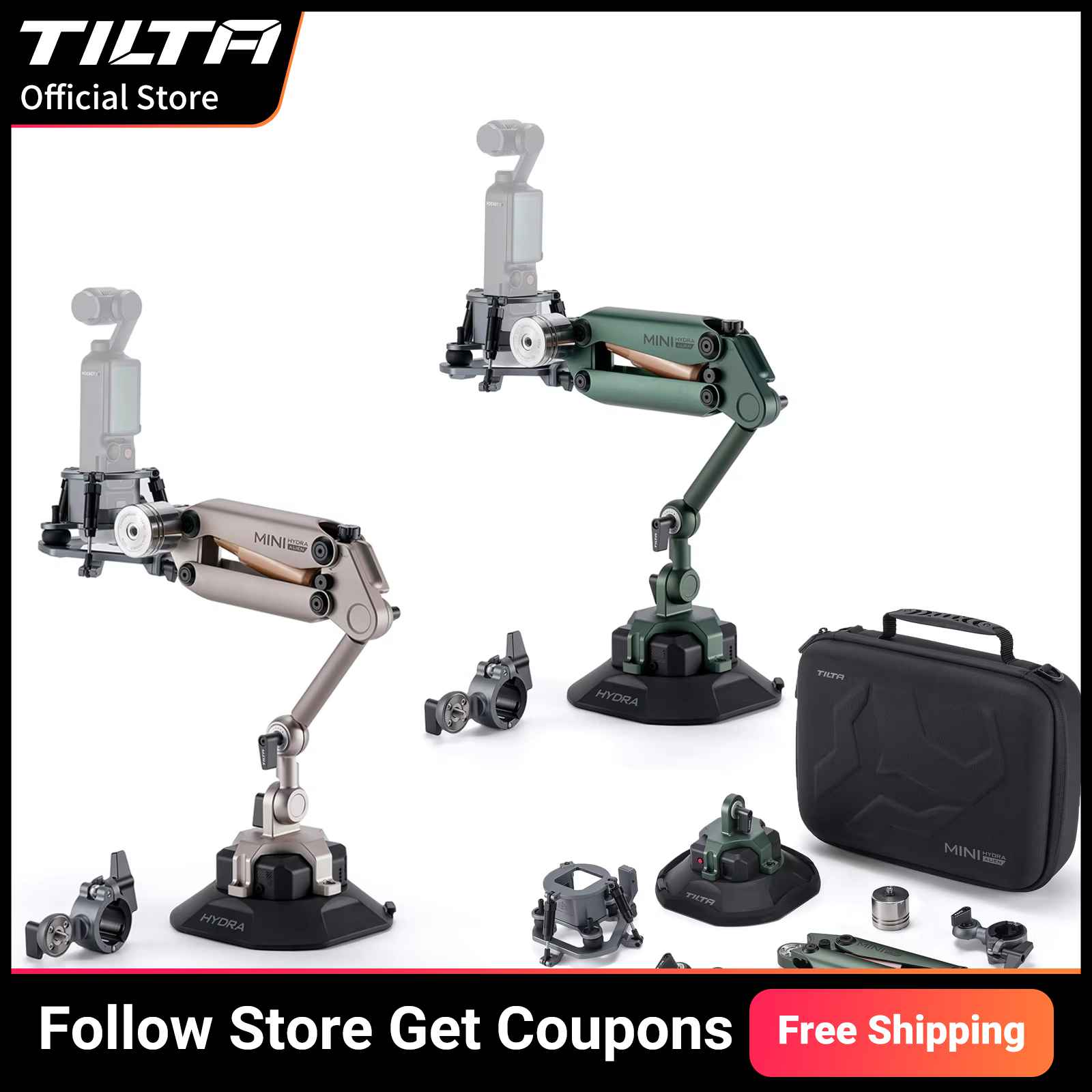 แขนกันกระแทก TILTA HDA-T15 Hyd - Drone Camera Case บทวิจารณ์และราคา