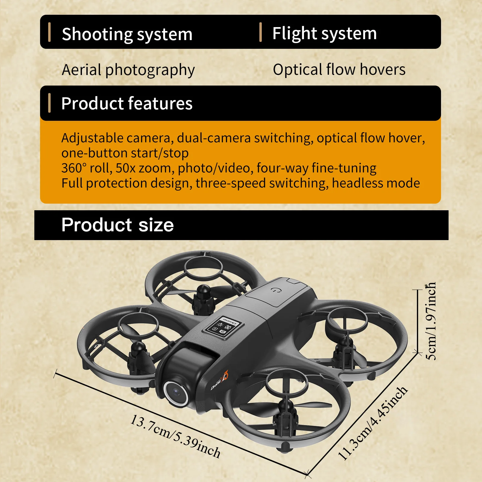 โดรนพกพาแบบพับได้รุ่น YL3 พร้อ - Drone Camera 4K บทวิจารณ์และราคา