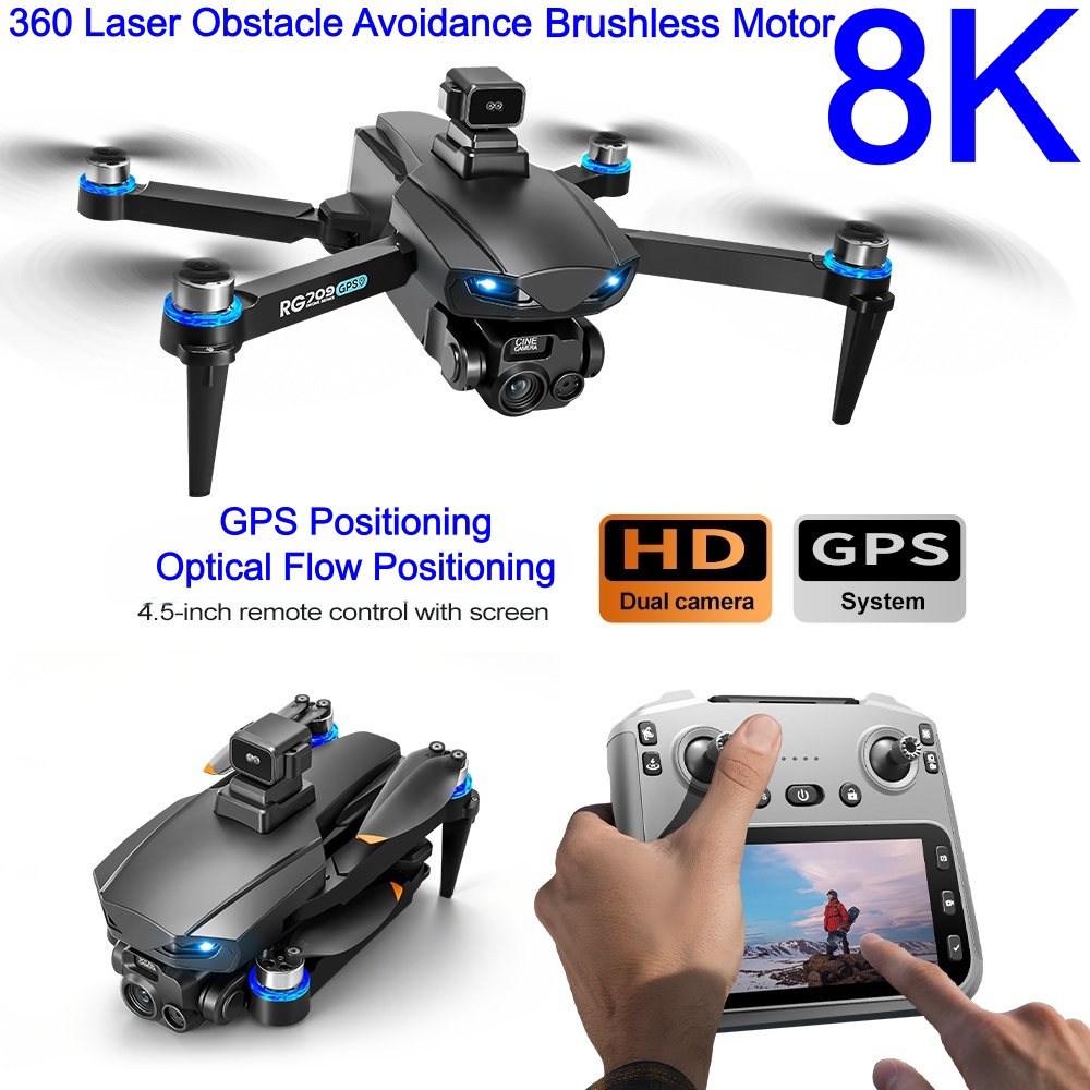 โดรน 8K รุ่นใหม่ พร้อมกล้อง HD - Drone Camera Hd บทวิจารณ์และราคา