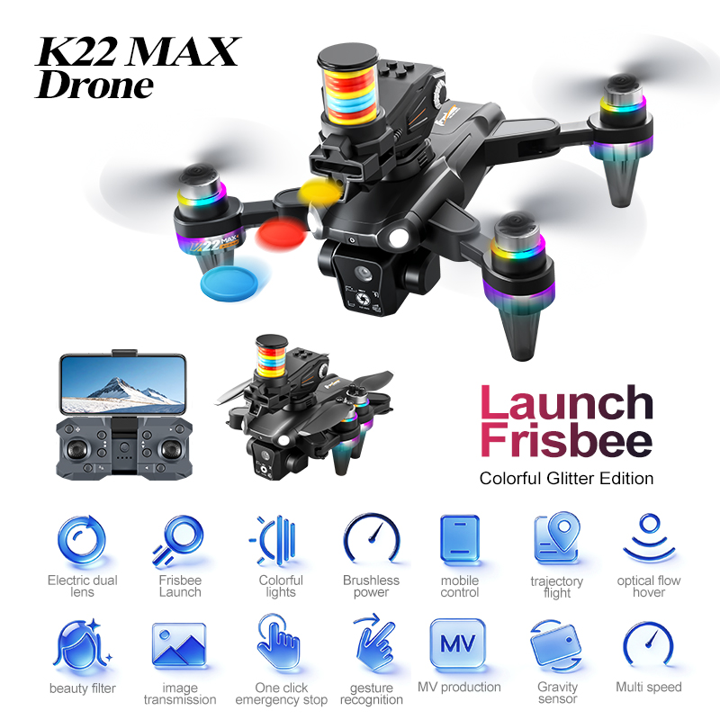 โดรน JCMO K22 MAX แบบจับปล่อยไ - Drone Camera 4K บทวิจารณ์และราคา